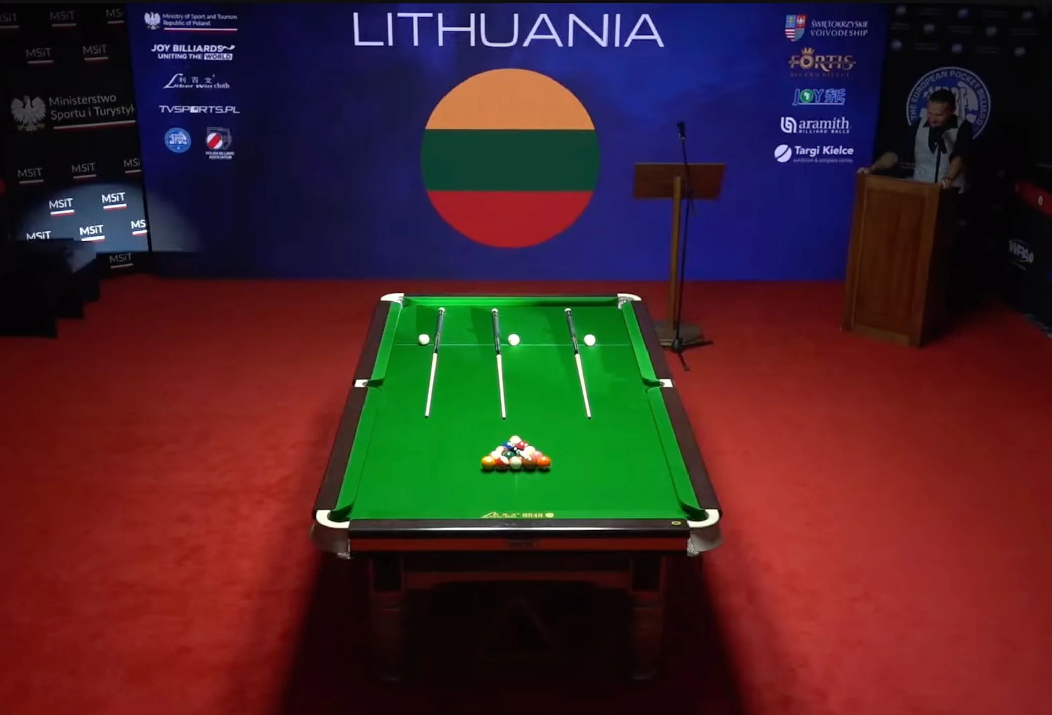 Atidarymo ceremonijos akimirka